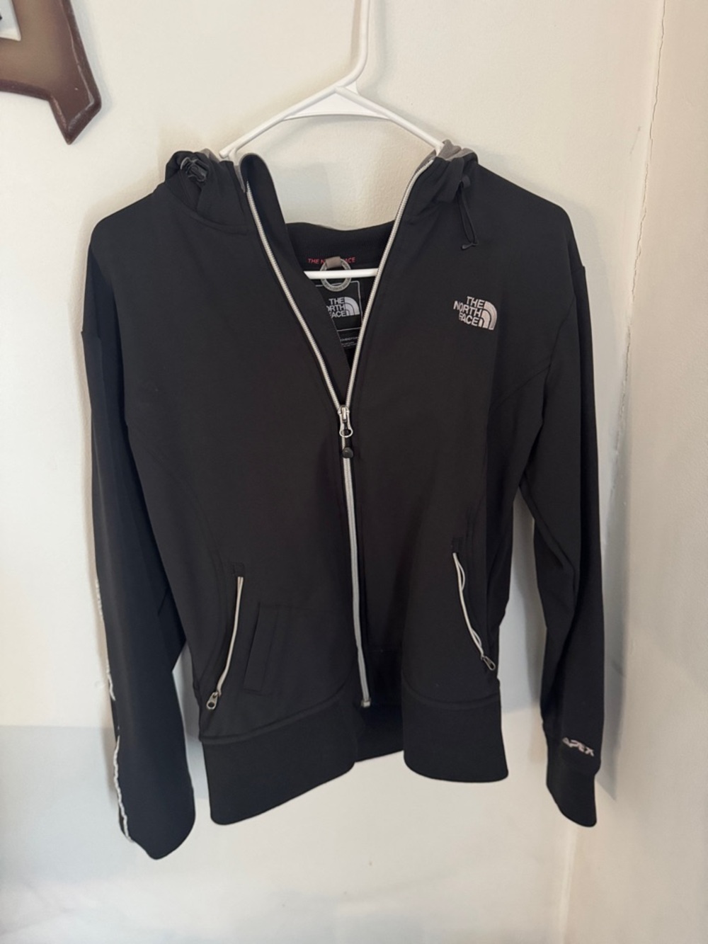 The North Face Black Women's Hooded Bomber Jacket
